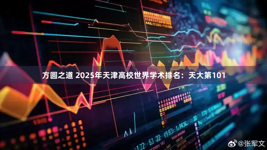 方圆之道 2025年天津高校世界学术排名：天大第101