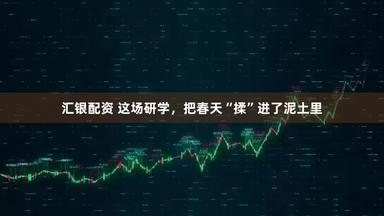 汇银配资 这场研学，把春天“揉”进了泥土里